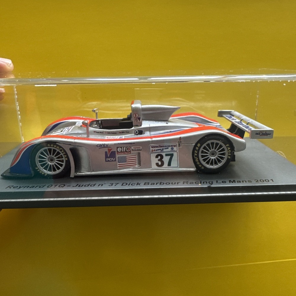 1/43 Spark Reynard 01Q from 2001  24 Hours Lemans  Car #37 SCYD07
